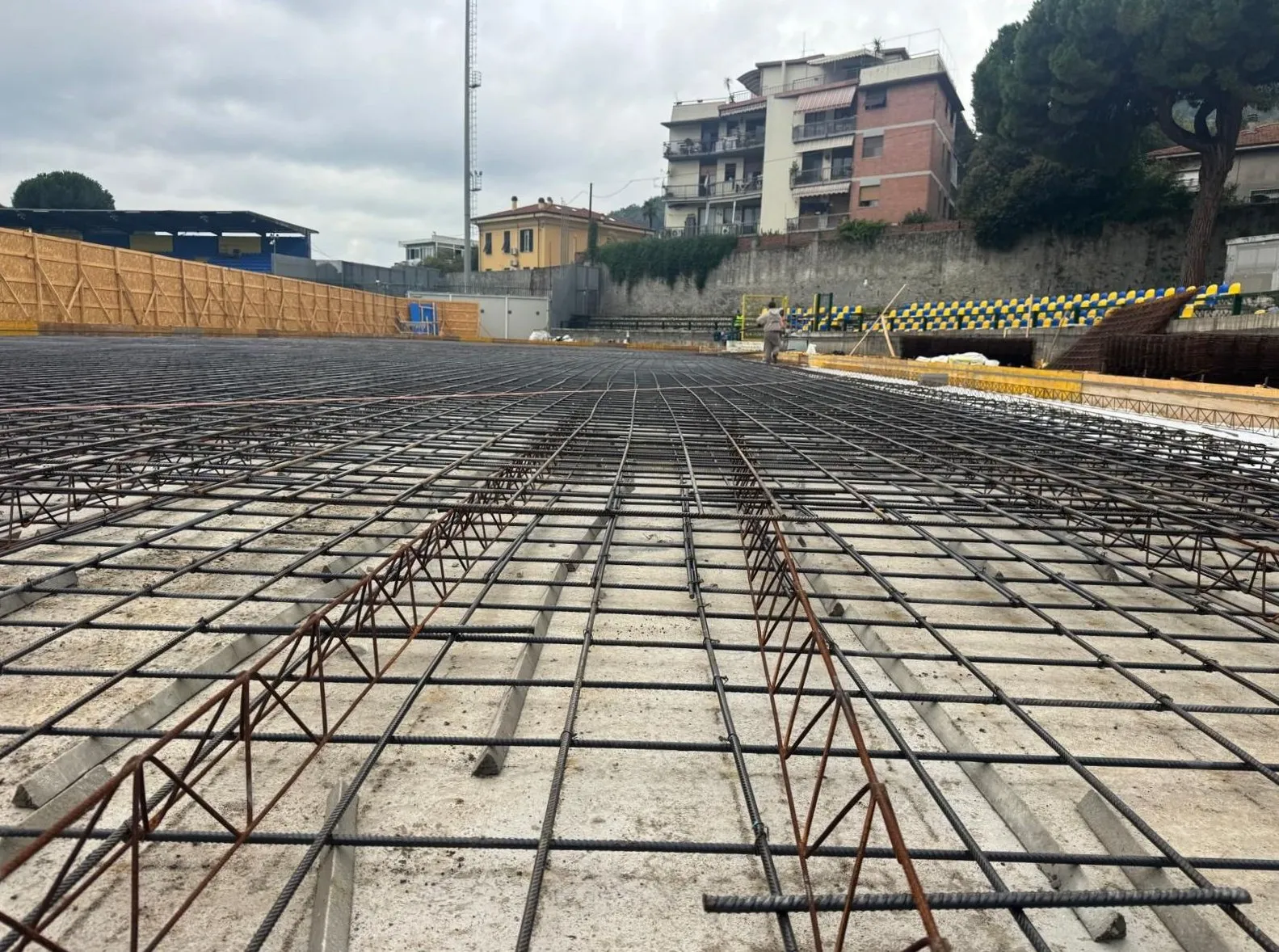 Armatura di un solaio in cemento armato