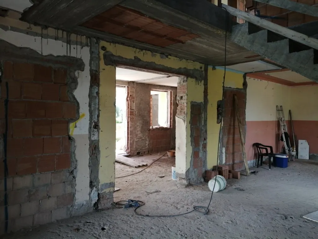 Struttura in cemento armato realizzata da FPC Group durante il cantiere